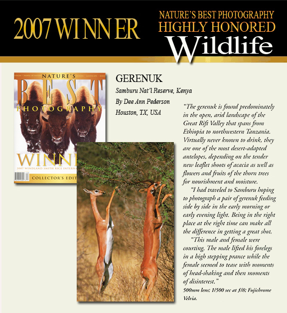 2007 Winner Smithsonian Wildlife